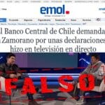 banco central demanda ivan zamorano plataforma