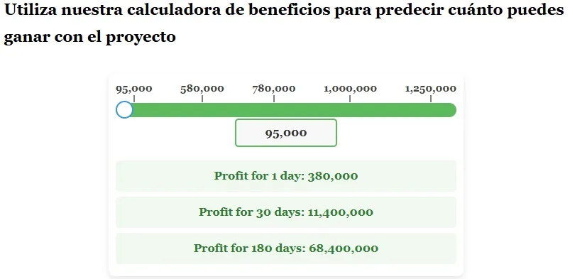 calculadora proyecto inversion