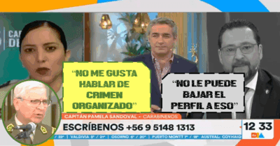 canal 13 censura carlos collao carabineros general yañez