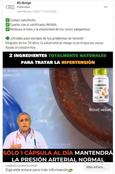 publicidad cardiox facebook kb design 25-05-2023