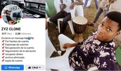 estafadores nigerianos chile