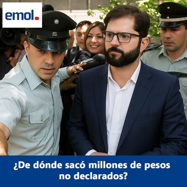 gabriel boric de donde saco millones de pesos no declarados