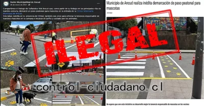 huellas de perro peatonales ancud