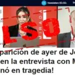 [FALSO] ¡La aparición de ayer de Jose Antonio Kast en la entrevista con Magdalena Olea terminó en tragedia!