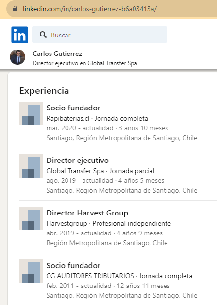 carlos gutierrez leon empresario experiencia laboral