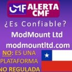 ¿ModMount Ltd es confiable? – Alerta CMF sobre plataforma NO regulada modmount es confiable