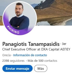 panagiotis tanampasidis linkedin