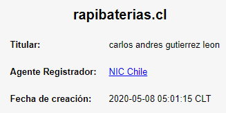 carlos gutierrez leon rapibaterias.cl