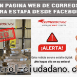Suplantan página web de Correos de Chile para estafa desde Facebook suplantan pagina web de correos de chile para estafa