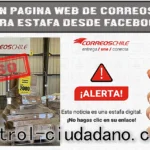 Suplantan página web de Correos de Chile para estafa desde Facebook suplantan pagina web de correos de chile para estafa