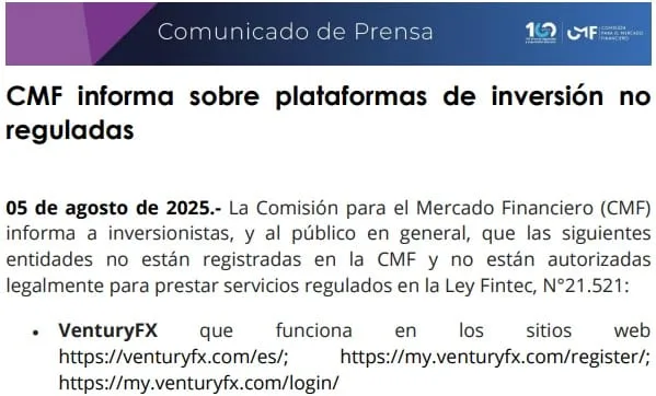 venturyfx chile